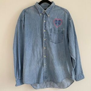 Vintage 90’s GAP Pride Denim Button Down
